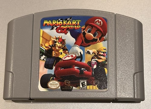 Mario kart amped game - up,