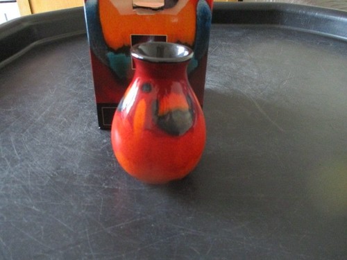 Poole pottery 10cm volcano - pottery,
