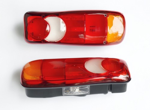 Pair rear tail lights 12v - rear, /