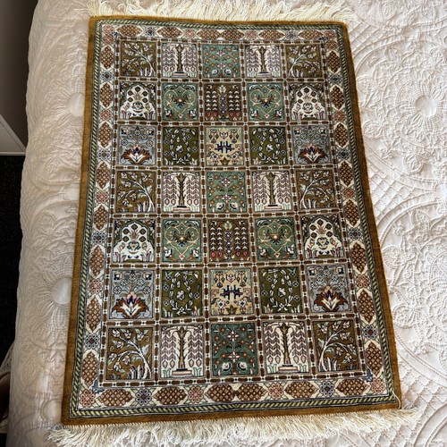 Silk rug - silk,