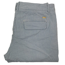 Tommy Hilfiger Blue White Stripe Parker Chinos Size Women's US 6 31W