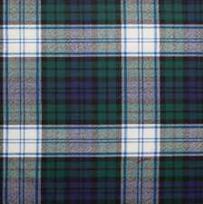 100% Wool Scottish Tartan Made