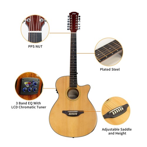 Haze acoustic guitar string - acoustic, 12-string