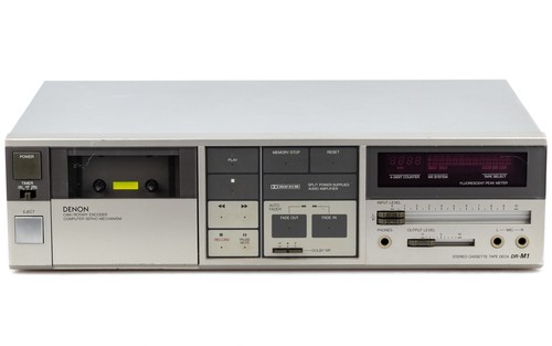 Denon tape deck silver - denon, /
