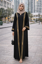 Women Abaya Saudi Long Dress