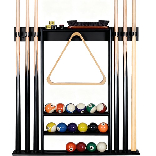 Wall mounted pool - wall, rack