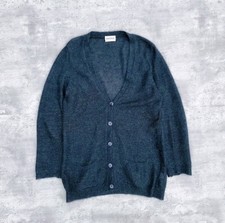 Brora Mohair Cardigan Blue