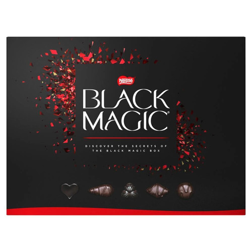 Black magic dark chocolate - black,