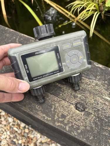 Garden water irrigation timer - water,