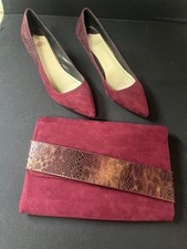 Ladies Faith Shoes and Clutch Bag