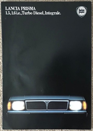 Lancia prisma range car - lancia, sales