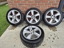 SET OF SEAT IBIZA LEON  FR ALLOY WHEELS 215/45R16 + FAST UK ?? DELIVERY!