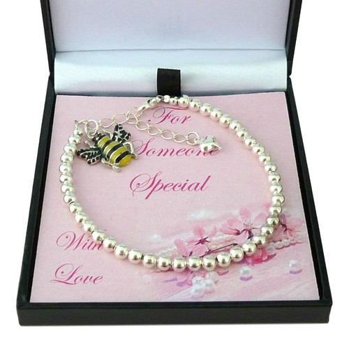 Bumble bee bracelet gift - bee,
