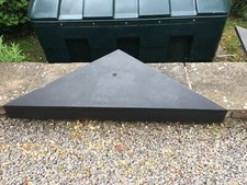 reclaimed 40mm slate triangular slabs, 40mm thick x 2, used, good condition