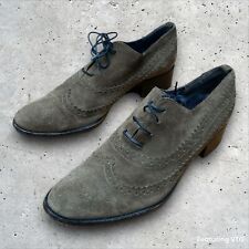 TOAST Shoes Size EU 38 UK 5 Suede Leather Brown Great Condition 