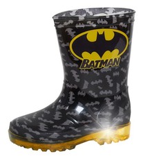 Boys Batman Light Up Wellington Boots Kids DC Comics Rain Snow Shoes Wellies 