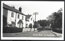 LEICESTERSHIRE Old Woodhouse Forest Road  - A.W.Bourne RP POSTCARD No.9