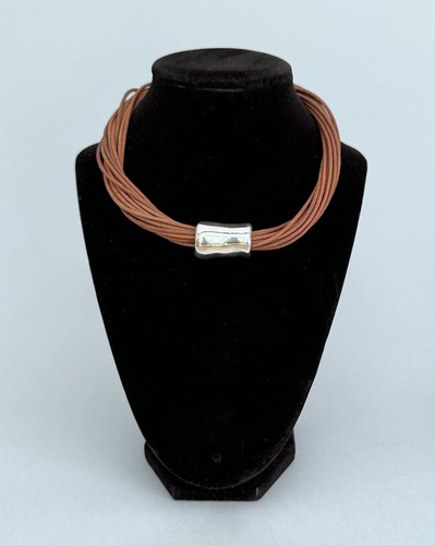 Silpada necklace retired - silpada, brown