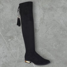LADIES WOMENS FLAT LOW BLOCK