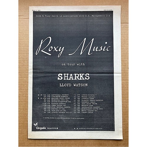 Roxy music march april 1973 - roxy,