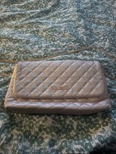 Mochino Rose Gold Clutch Bag