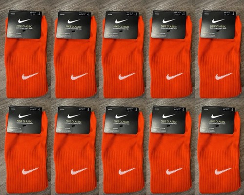 New orange nike socks lot - 10,
