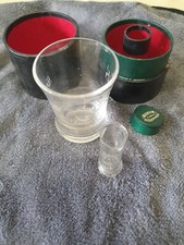 Vintage Medicine Etched Glass