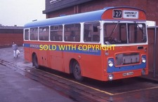 35mm original bus slide Williams & Davie BNE 766N (Ex Greater Manchester)