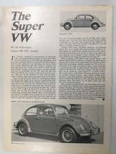 VolksArt 13 Vintage Article
