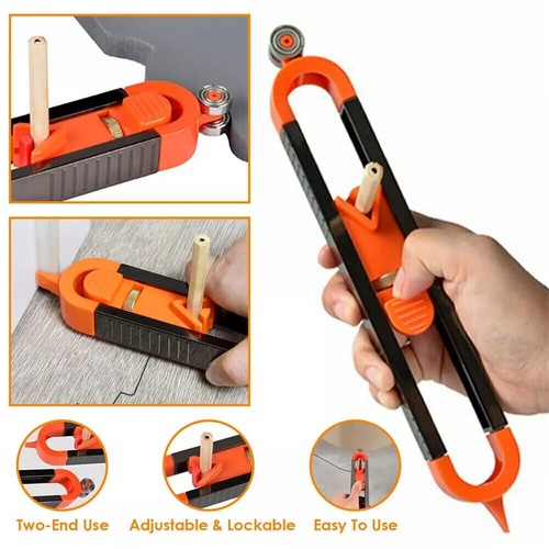 Profile scribing ruler contour - profile,