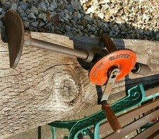 Hand Drill Vintage Fleetway Clipper  16" Three Jaw Chuck Old School Tool