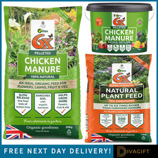 CHICKEN MANURE PELLETS 6X