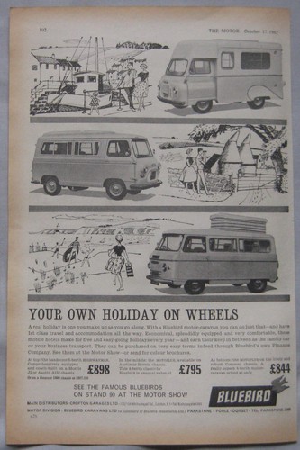 1962 bluebird camper - 1962,