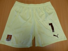NORTHAMPTON TOWN FC | 1 | LEE BURGE | MATCH ISSUE SHORTS 2024/2025 | Size XL