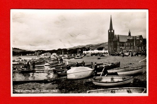 154 postcard largs - postcard,