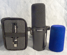 Genuine Shure SM7B Dynamic XLR Vocal Microphone (used once) + Accessories - Mint