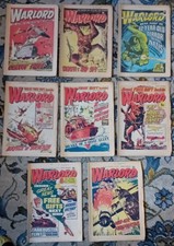 8 x VINTAGE WARLORD  COMICS Issues 16 - 23 (Jan 75 -March 75)