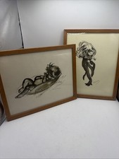 2x  Framed Prints By Brownie