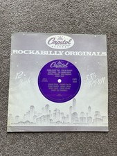 Capitol Rockabilly Originals - Various Artists 12 Inch Vinyl Record Album