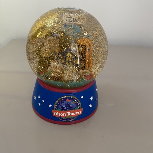 Alton towers resort snow globe - towers,