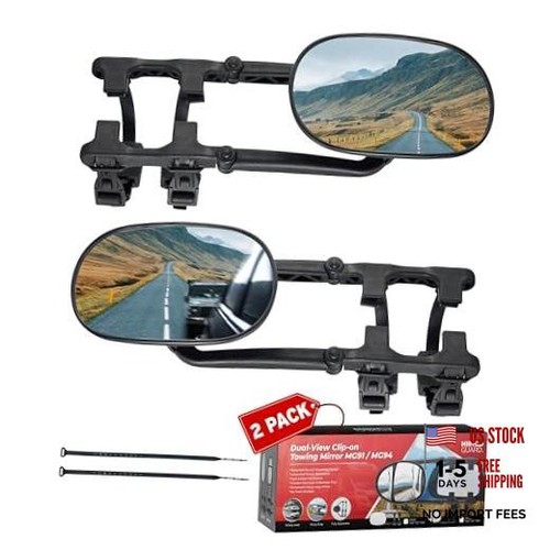 Dual arm towing mirrors for - dual-arm,