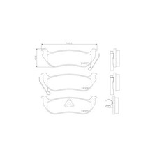 BREMBO P 37 009 Brake Pads Set