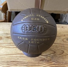 Vintage style football Firhill