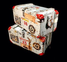 Antique Pair of Large Wood