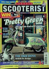 CLASSIC SCOOTERIST SCENE Scooter/Scootering Magazine Issue #98 August/Sep 2014