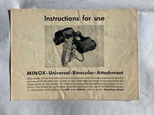 Minox universal binocular - minox, universal,