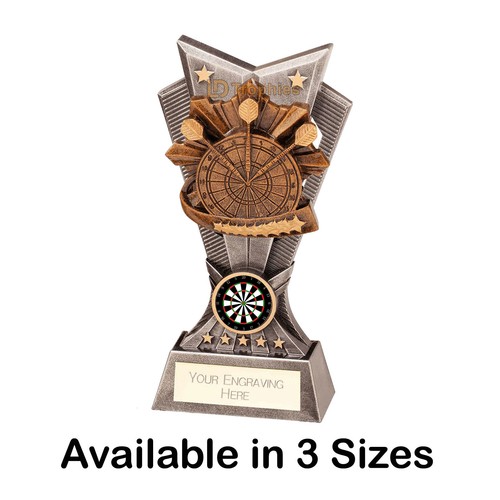 Darts trophy sizes free - in, 3