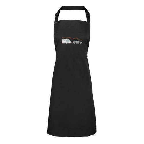 Caravan camping apron mens - camping,