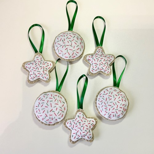 Handmade felt sprinkle - handmade, cookie
