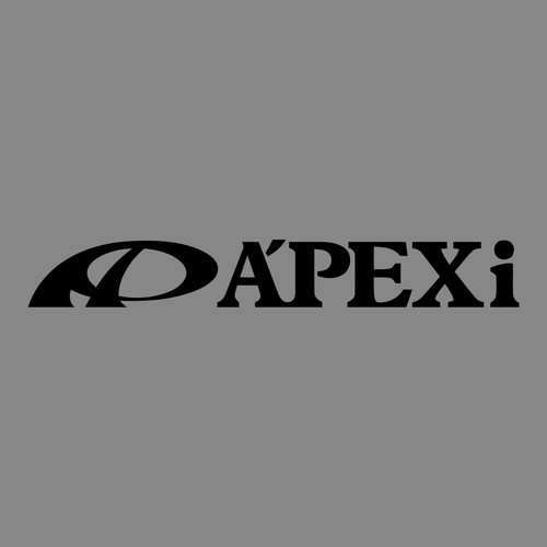Apexi pexi stickers black - x2,